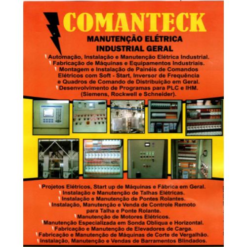 Comanteck Automação Industrial  Automação Industrial  em Piracicaba