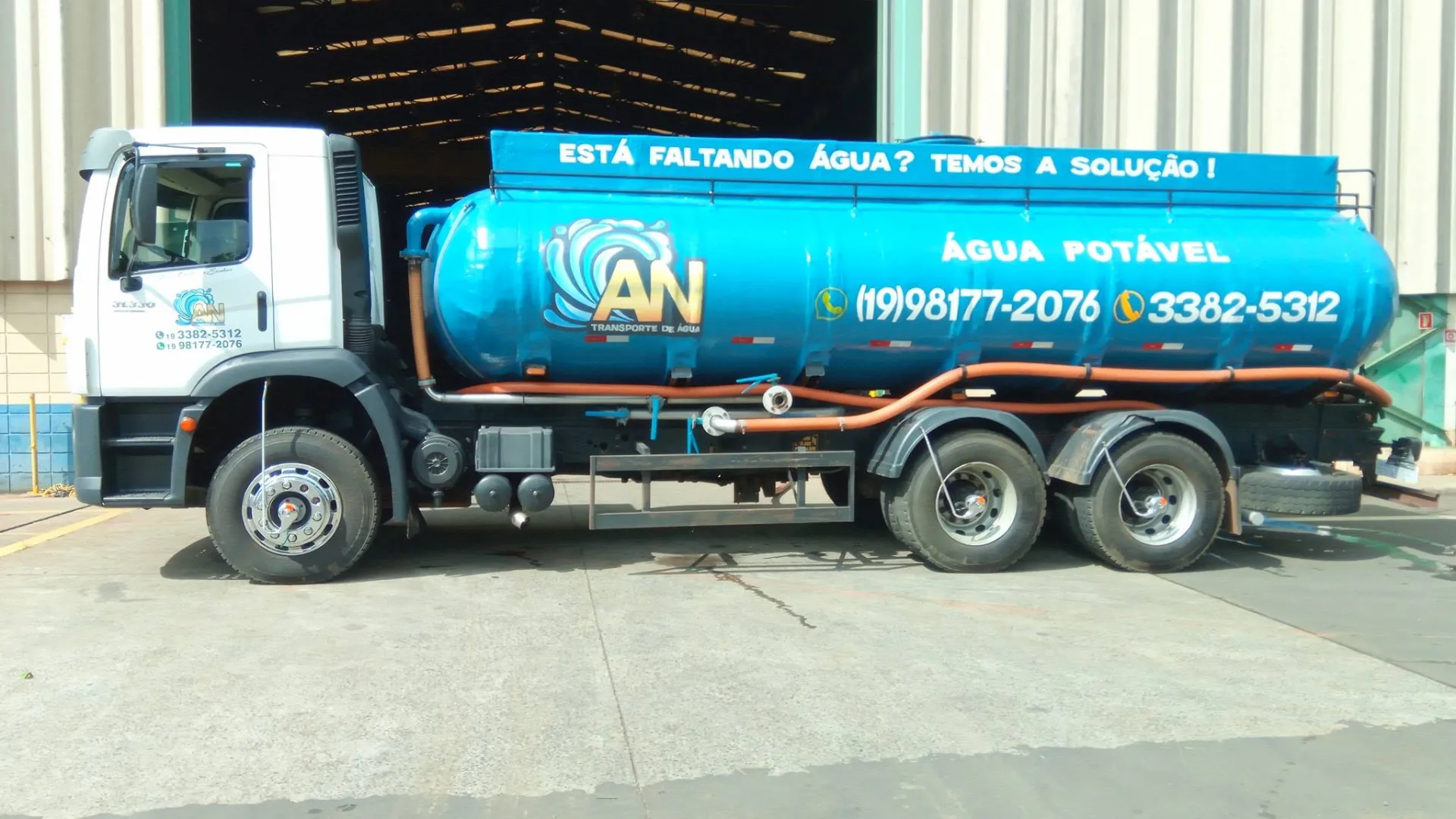 AN Água Potável em Caminhão Pipa